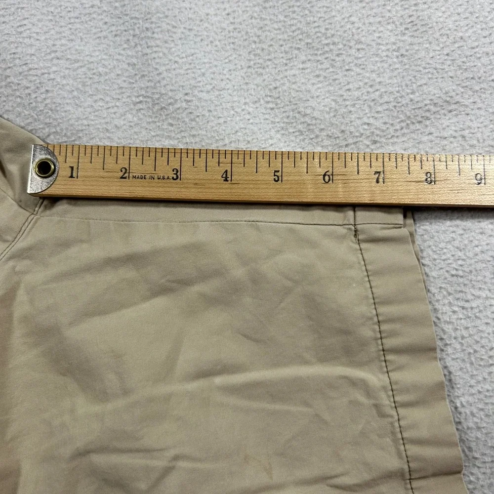 Patagonia Chino Shorts Mens 34 Khaki Organic Cotton Twill Outdoor Casual 8in